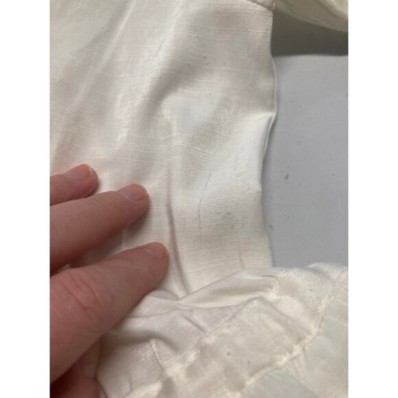 Nine West Cream Buttondown Mini Dress, Size XL - Picture 8 of 8